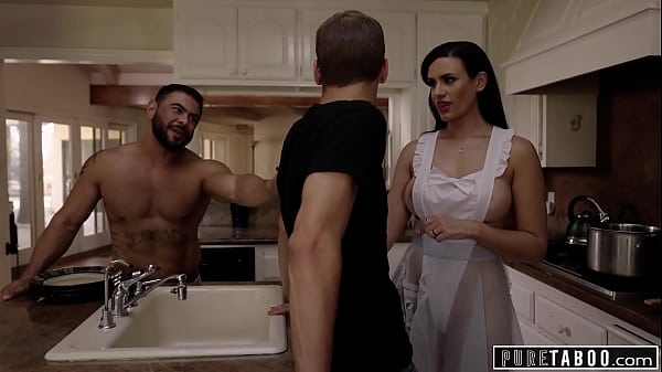 PURE TABOO Bisexual Couple Convinces Curious Exchange Student To Be Their New Third FULL SCENE&excl;